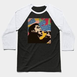 Vintage Poster - James Brown Style Baseball T-Shirt